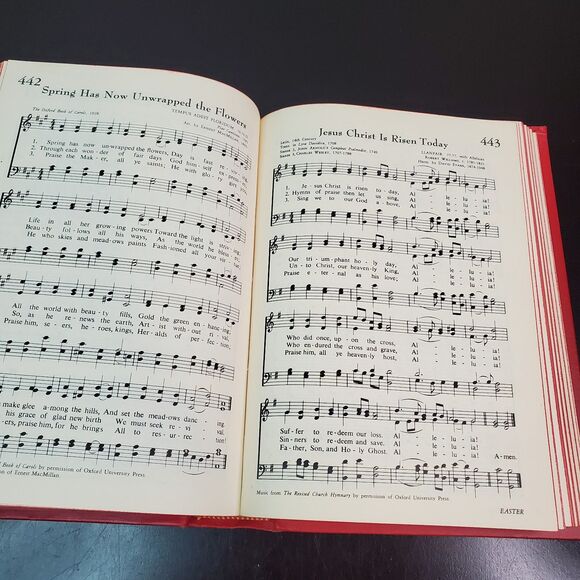 Methodist Hymnal 1966 Official Hymnal Methodist Church Vintage San Leandro CA - Picture 10 of 15